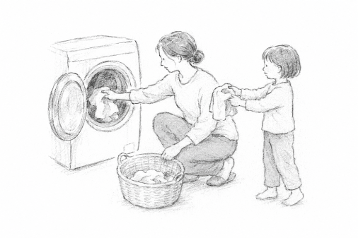 本を読む人のイラスト