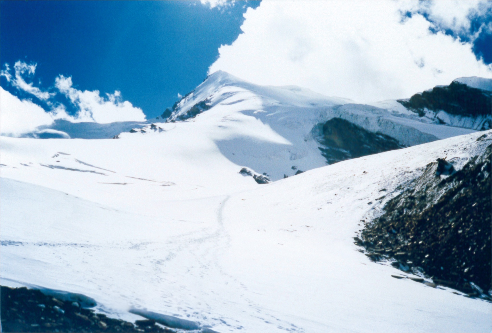 ヒマラヤの雪山