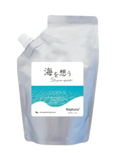 海を想うShampoo　がんこ本舗シャンプー　生分解性シャンプー　オールインワンシャンプー　アミノ酸系シャンプー　サステナブル　ネイチャーポジティブ