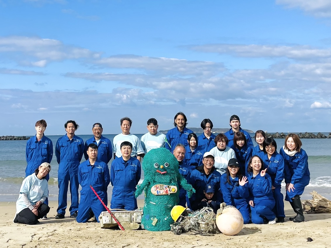 環境活動 松林清掃 楯の松原 新宮町 福岡県 がんこ本舗 すすぎ0 海へ 地域洗剤 まつぼっくり洗剤