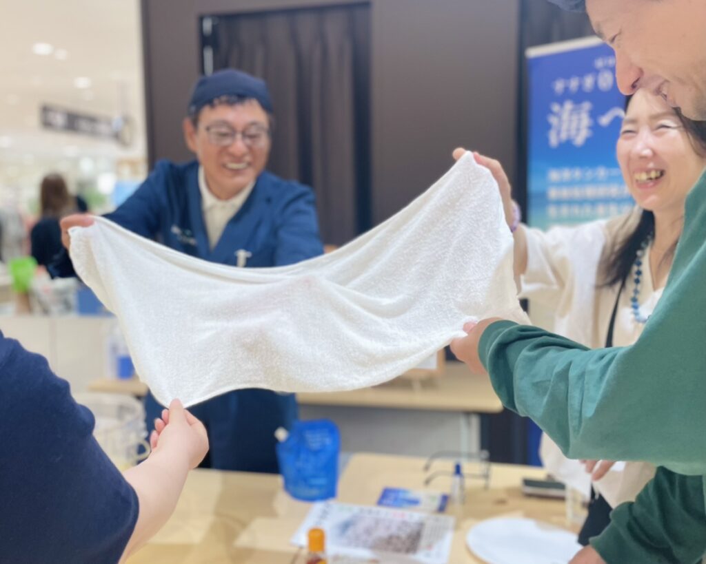 洗剤学校 春 循環 水 森 暮らし 洗う 洗濯 掃除 シンプル 未来 海へ 海を想うShampoo 地域洗剤 がんこ本舗
